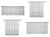 Scheibengardine Jacquard nach Maß